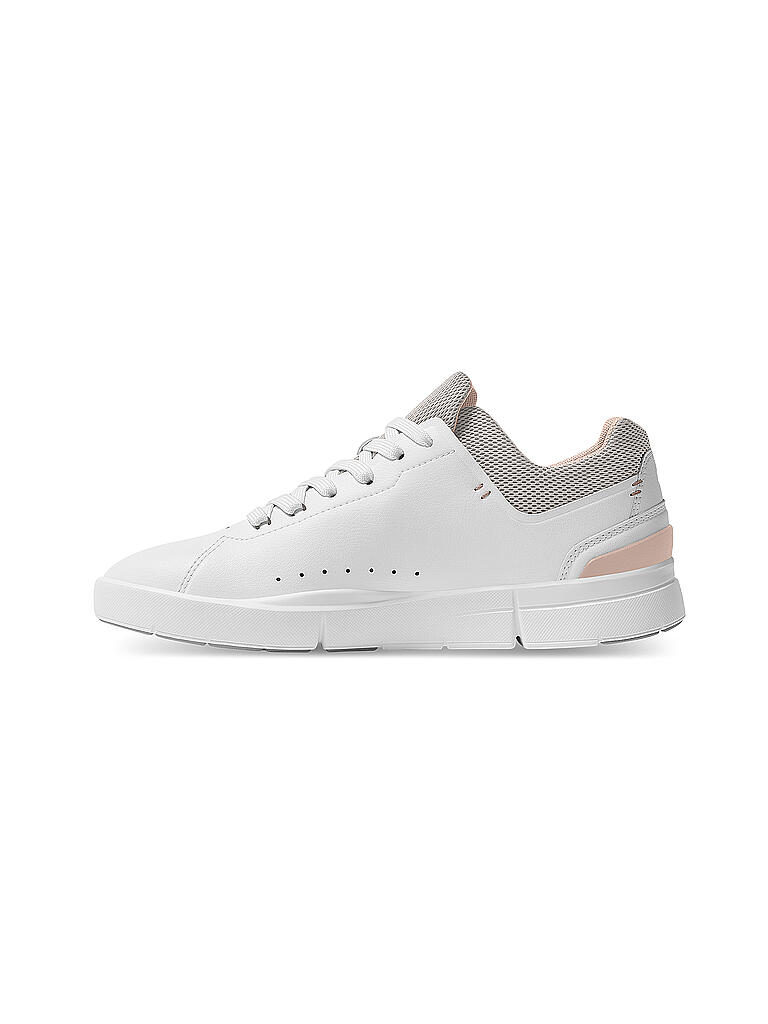 ON | Damen Freizeitschuhe The Roger Advantage WHITE ROSE | weiss