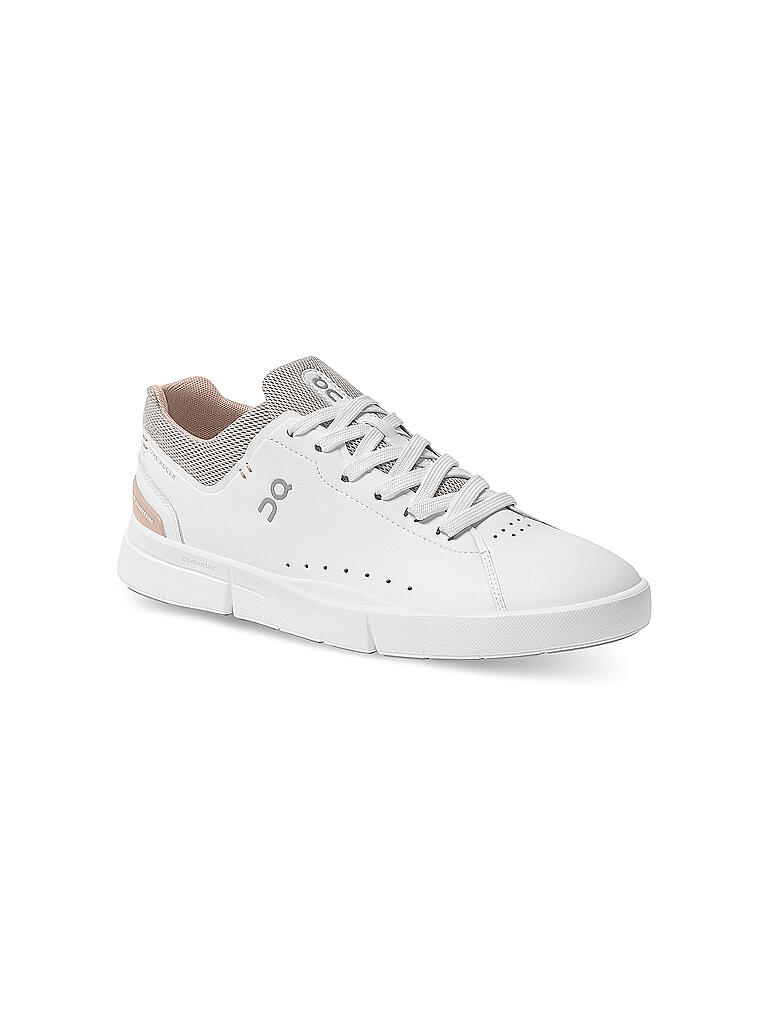ON | Damen Freizeitschuhe The Roger Advantage WHITE ROSE | weiss