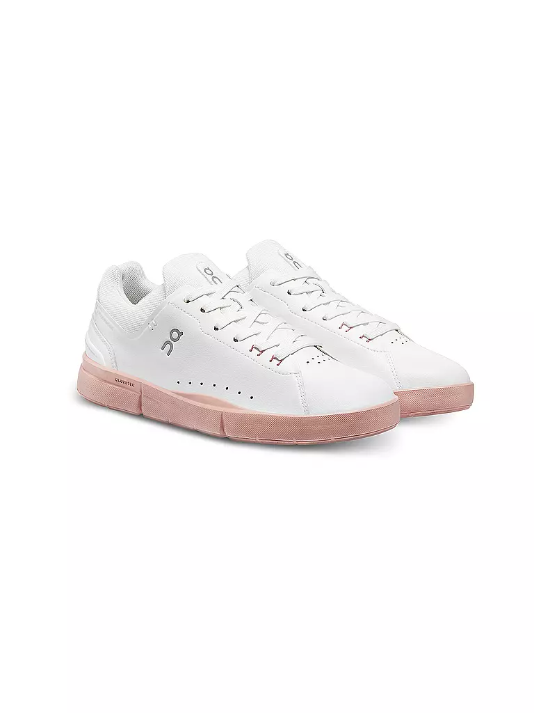 ON | Damen Freizeitschuhe The Roger Advantage WHITE WOODROSE | schwarz