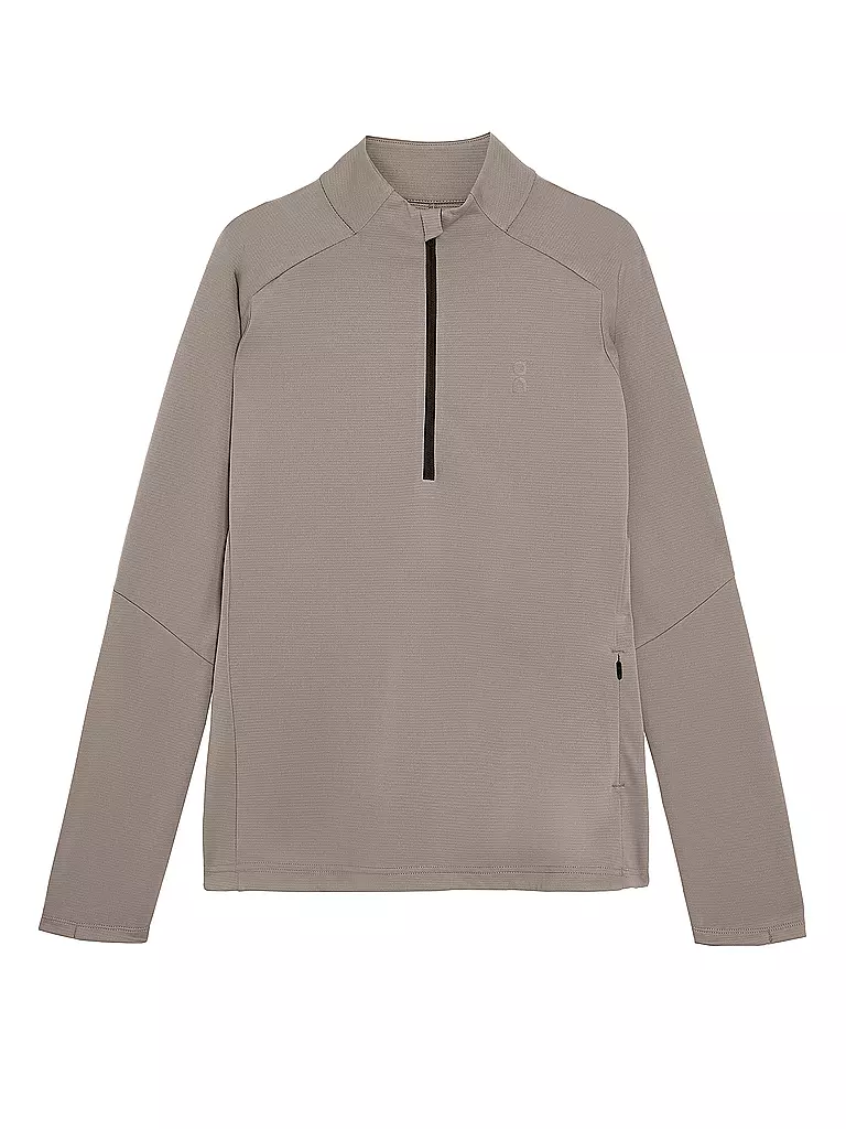 ON | Damen Funktions Zipshirt Climate | kupfer