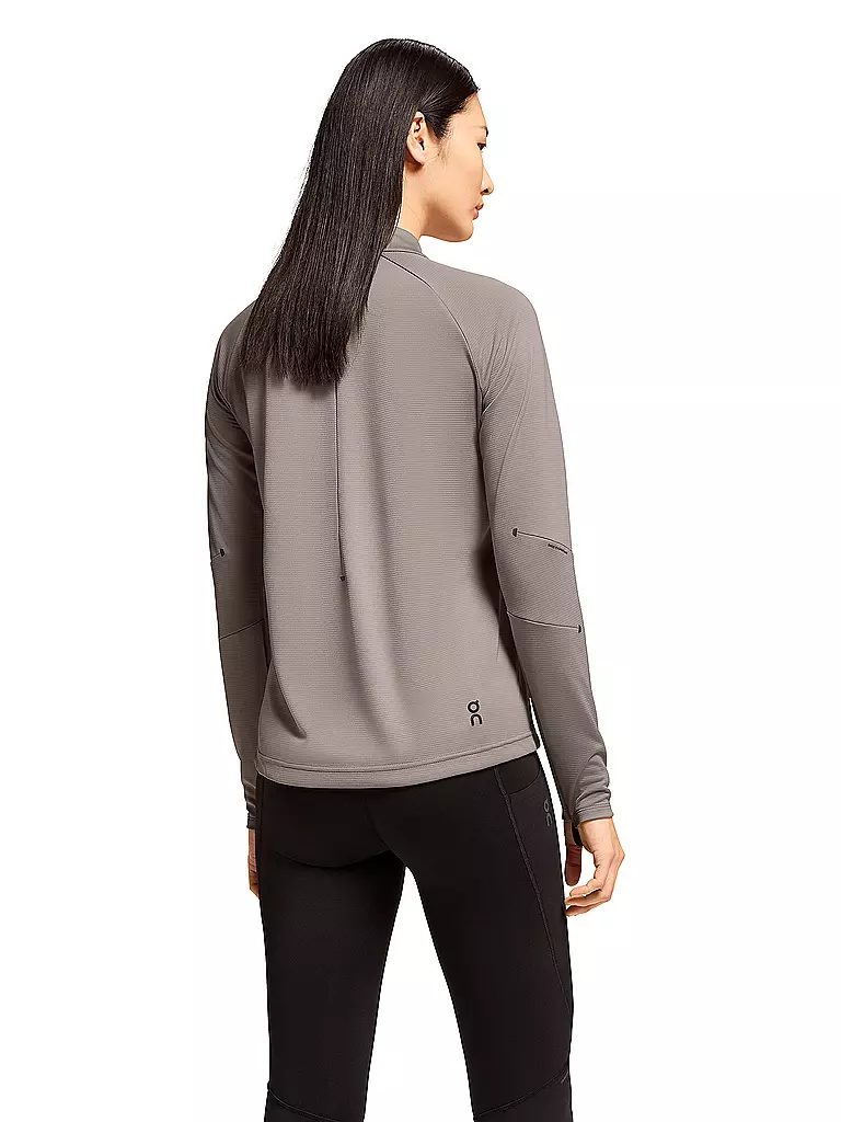 ON | Damen Funktions Zipshirt Climate | kupfer
