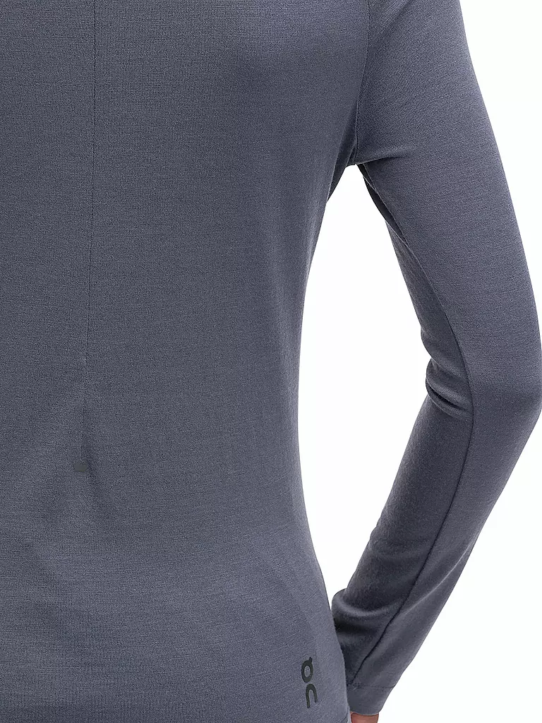 ON | Damen Funktionsshirt Merino Long-T | grau