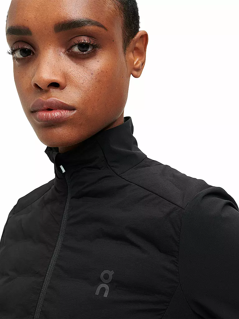 ON | Damen Hybridjacke Climate | schwarz