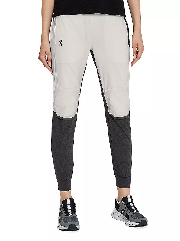 ON | Damen Laufhose Running-Pant | grau