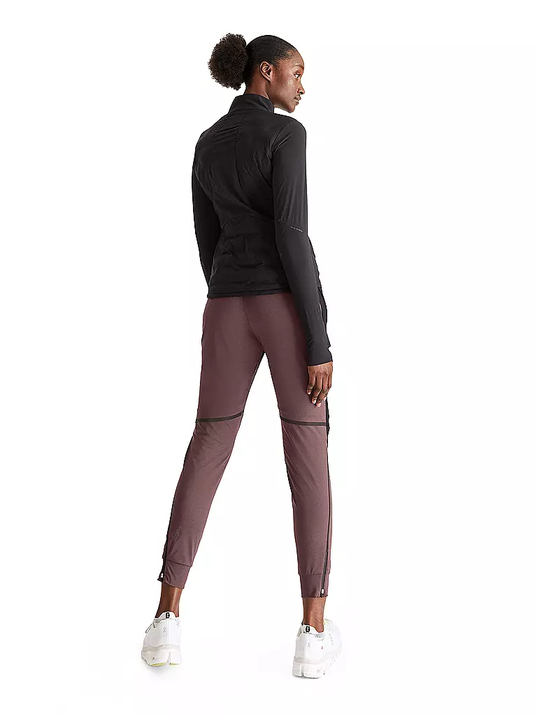 ON | Damen Laufhose Running-Pant | schwarz