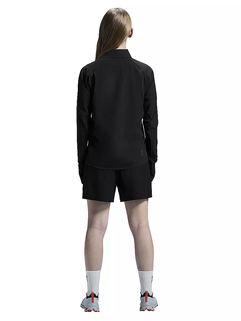 ON | Damen Laufjacke Trail Breaker | schwarz