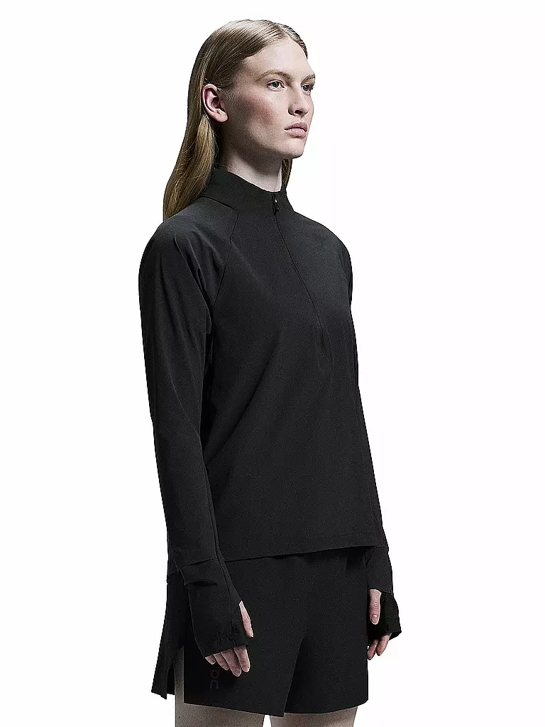 ON | Damen Laufjacke Trail Breaker | schwarz