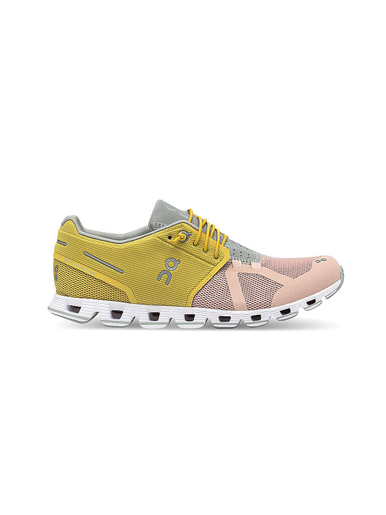 ON | Damen Laufschuh Cloud 50|50 | gelb