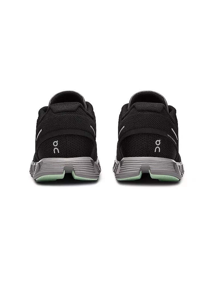ON | Damen Laufschuhe Cloud 5 BLACK LEAD | grau