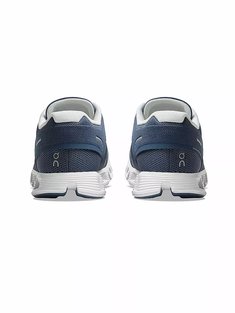 ON | Damen Laufschuhe Cloud 5 DENIM / WHITE | rosa