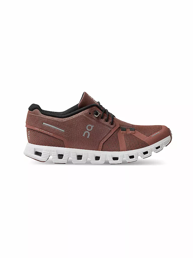 ON | Damen Laufschuhe Cloud 5 RUST BLACK | braun