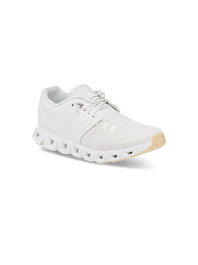 ON | Damen Laufschuhe Cloud 5 Undyed | weiss