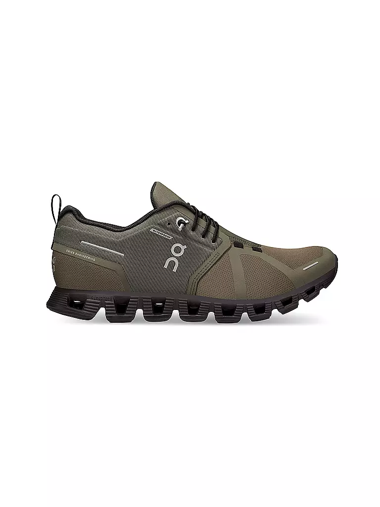 ON | Damen Laufschuhe Cloud 5 Waterproof OLIVE / BLACK | olive