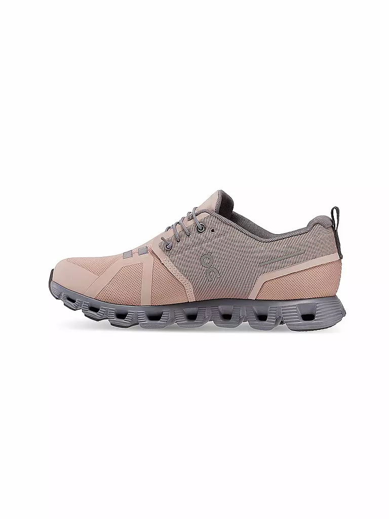 ON | Damen Laufschuhe Cloud 5 Waterproof ROSE FOSSIL | rosa