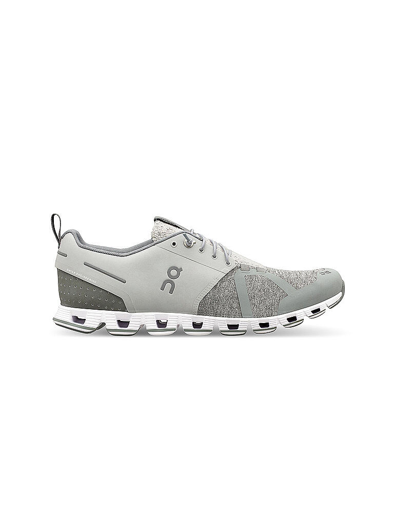 ON | Damen Laufschuhe Cloud Terry SILVER | silber