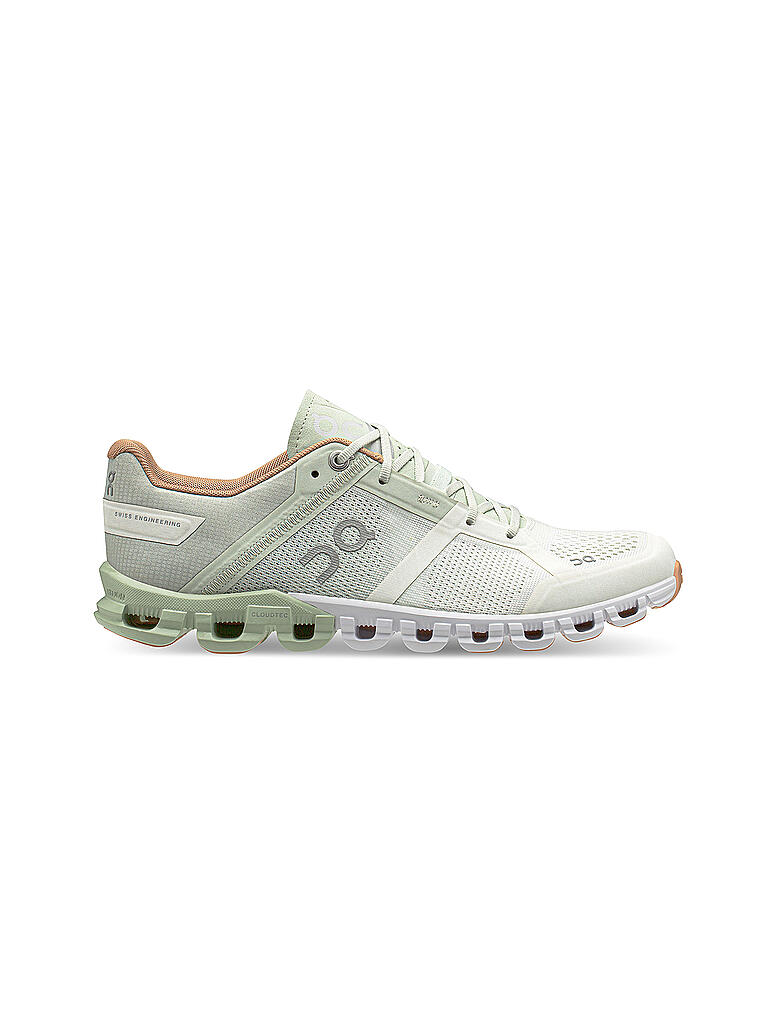 ON | Damen Laufschuhe Cloudflow ALOE WHITE | weiß