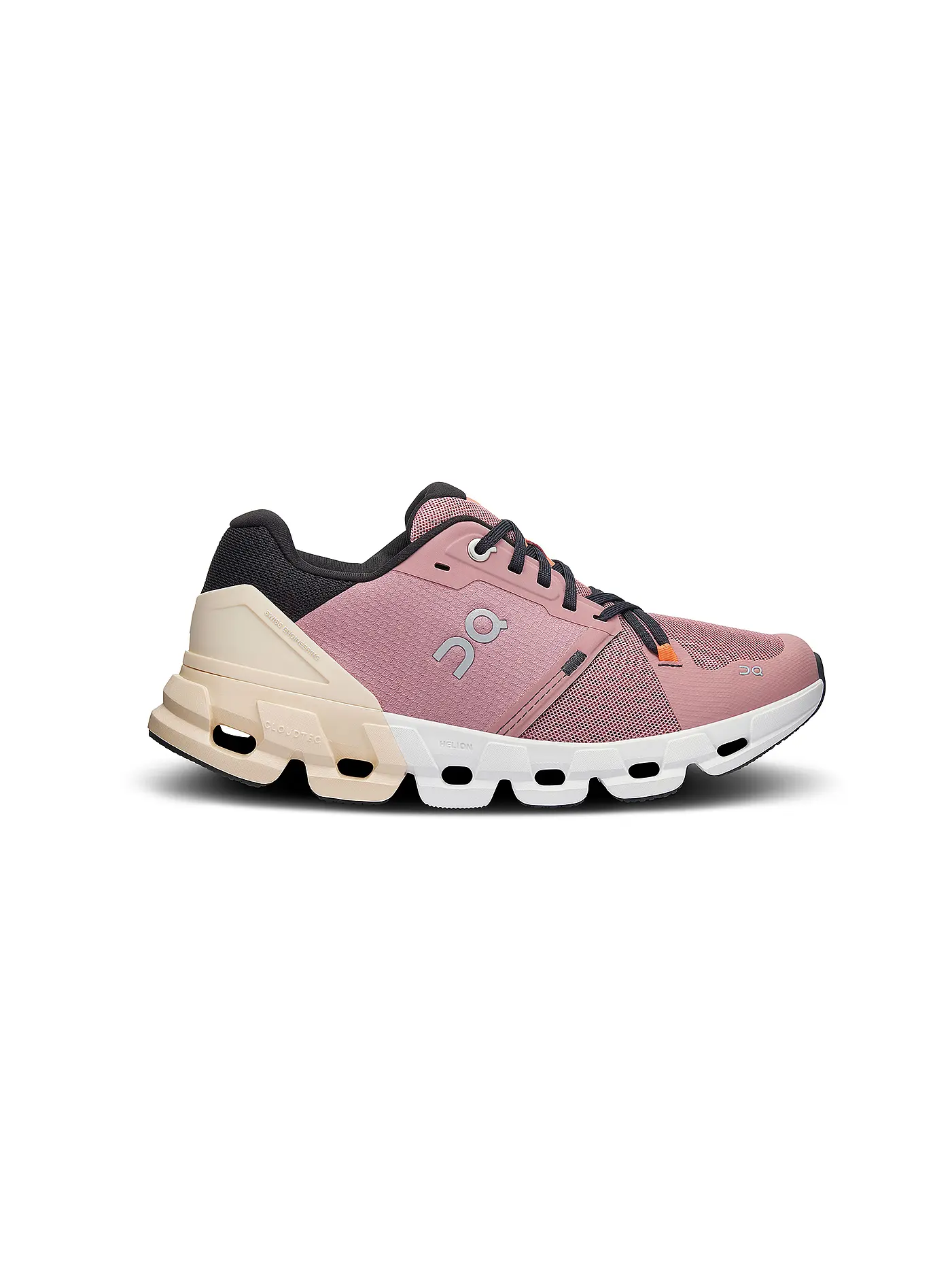 ON | Damen Laufschuhe Cloudflyer 4 WHITE HAY | rosa