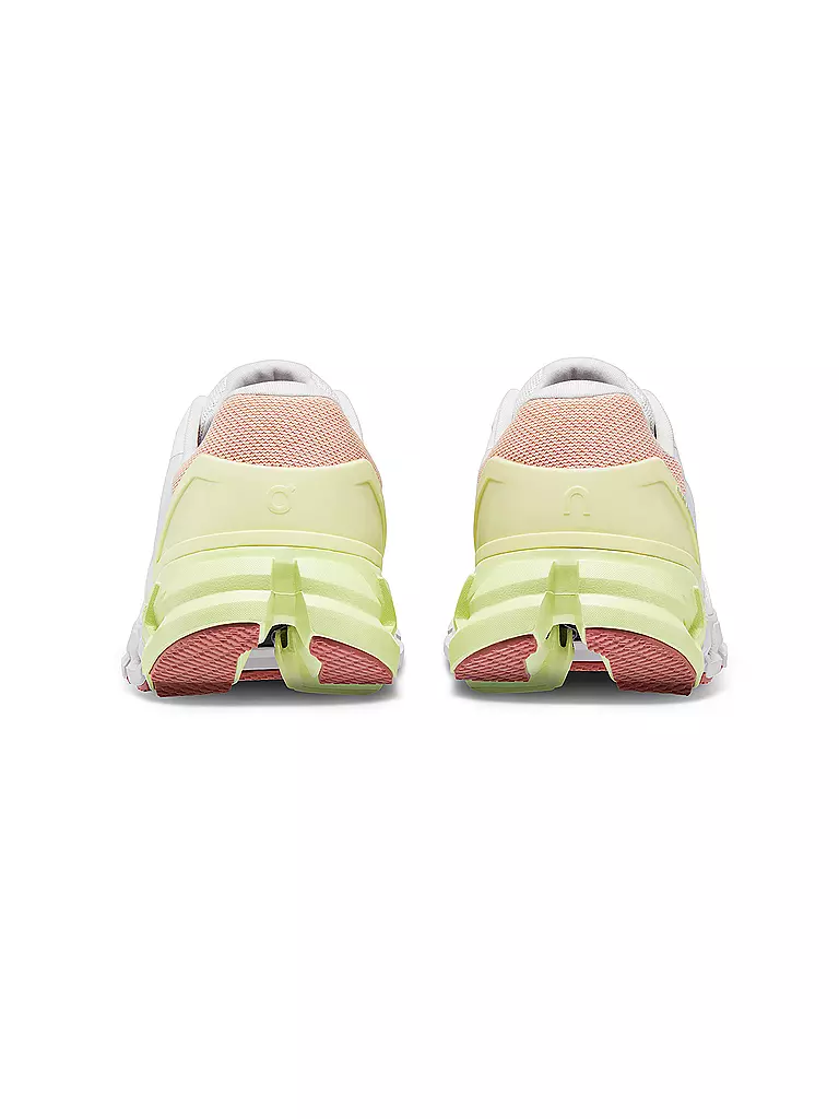 ON | Damen Laufschuhe Cloudflyer 4 WHITE HAY | schwarz