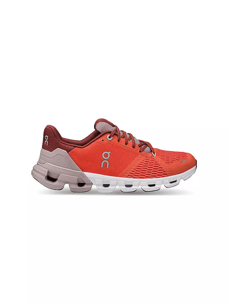 ON | Damen Laufschuhe Cloudflyer | rot