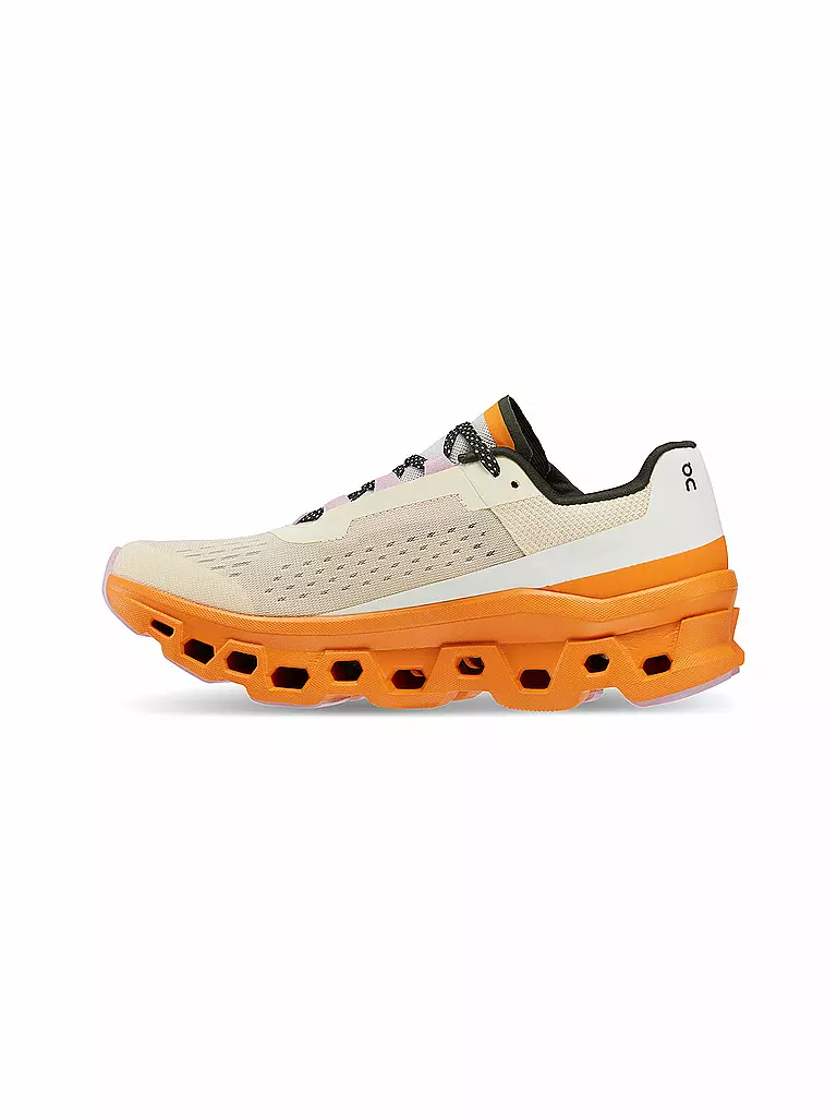 ON | Damen Laufschuhe Cloudmonster FAWN TURMERIC | orange