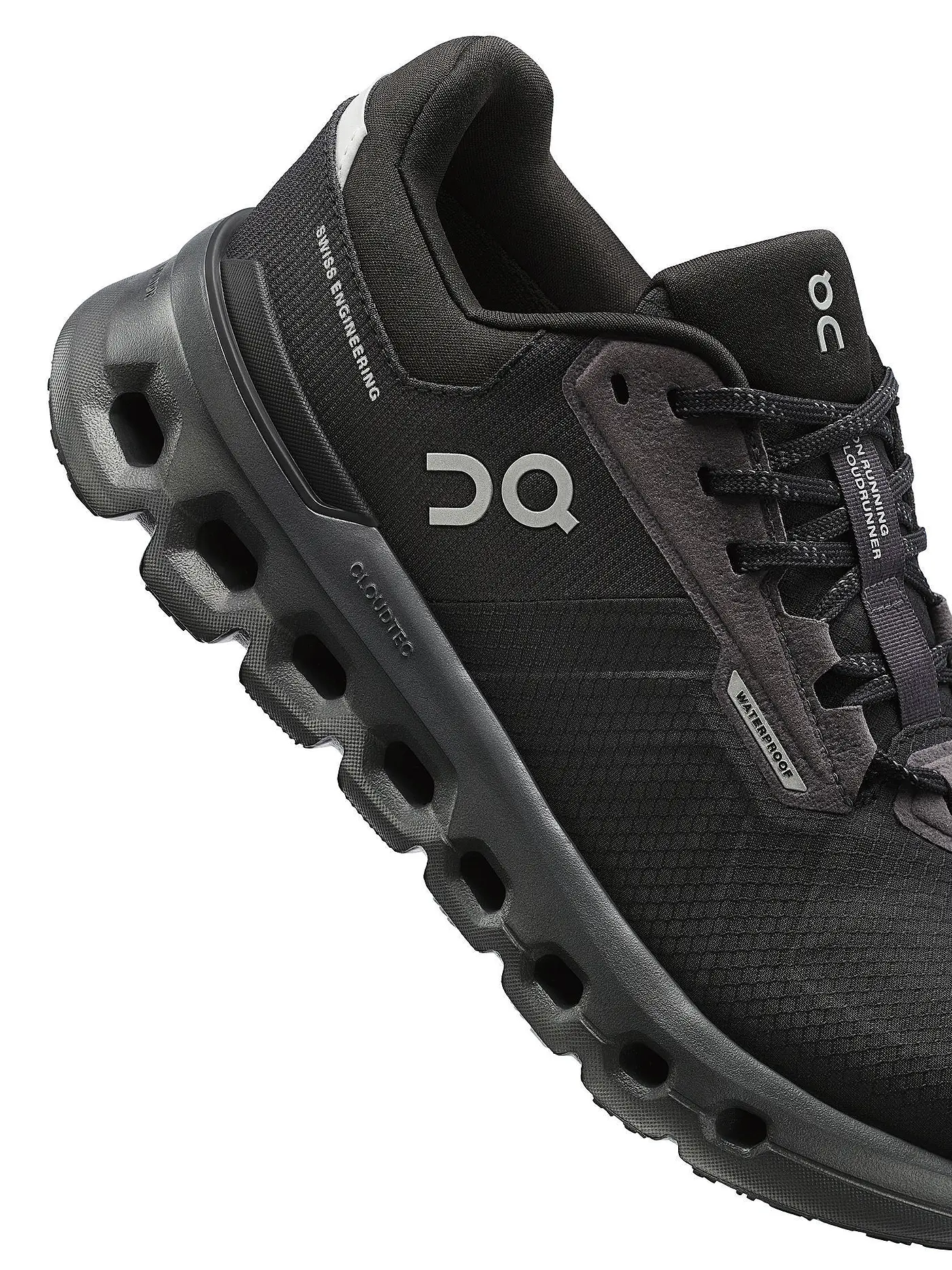 ON | Damen Laufschuhe Cloudrunner 2 Waterproof | schwarz