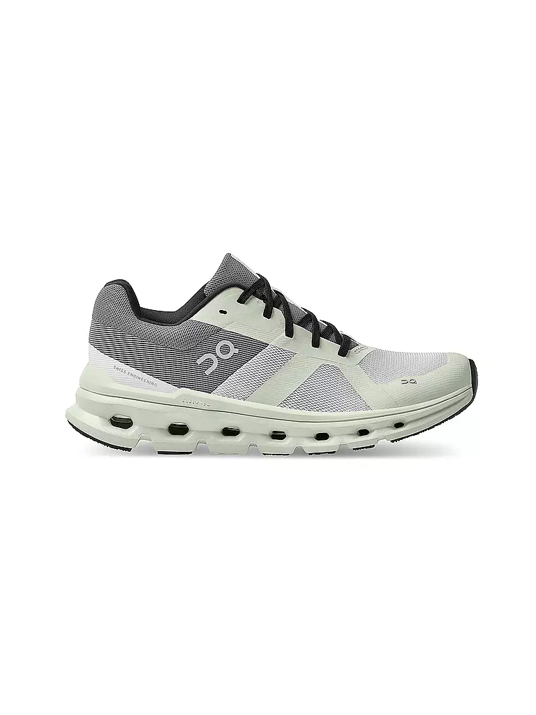 ON | Damen Laufschuhe Cloudrunner FROST ALOE | weiss