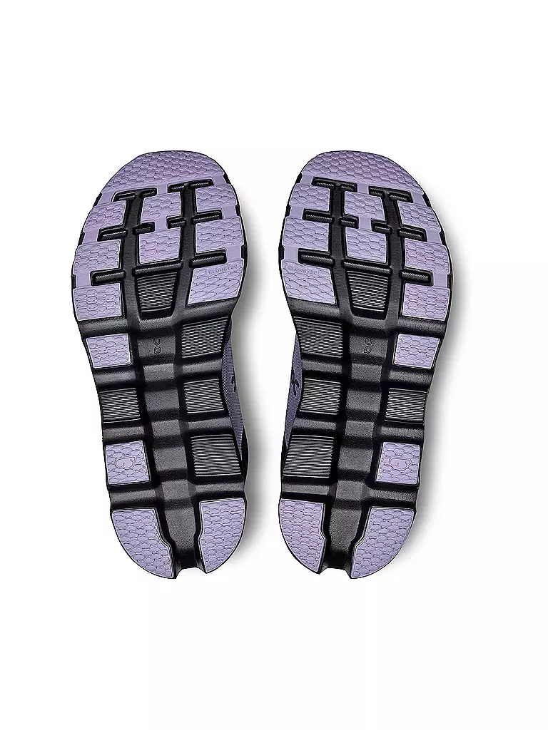 ON | Damen Laufschuhe Cloudstratus 3 METAL WISTERIA | weiss