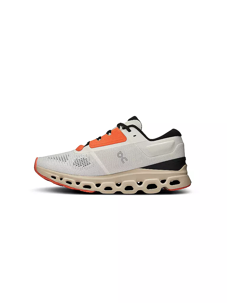 ON | Damen Laufschuhe Cloudstratus 3 UNDYED-WHITE SAND | lila