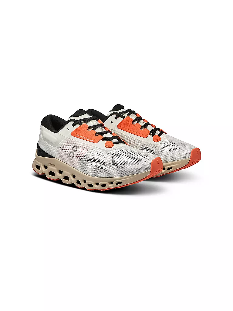 ON | Damen Laufschuhe Cloudstratus 3 UNDYED-WHITE SAND | lila