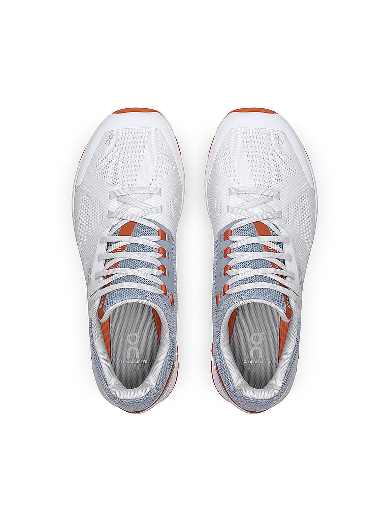 ON | Damen Laufschuhe Cloudsurfer 6 WHITE FLAME | weiss