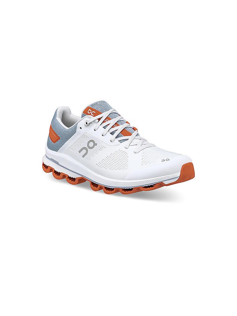 ON | Damen Laufschuhe Cloudsurfer 6 WHITE FLAME | weiss