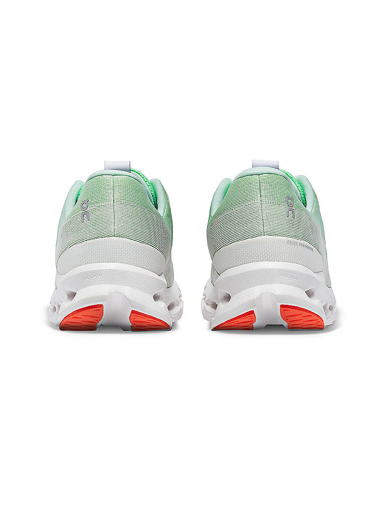 ON | Damen Laufschuhe Cloudsurfer CREEK WHITE | grün