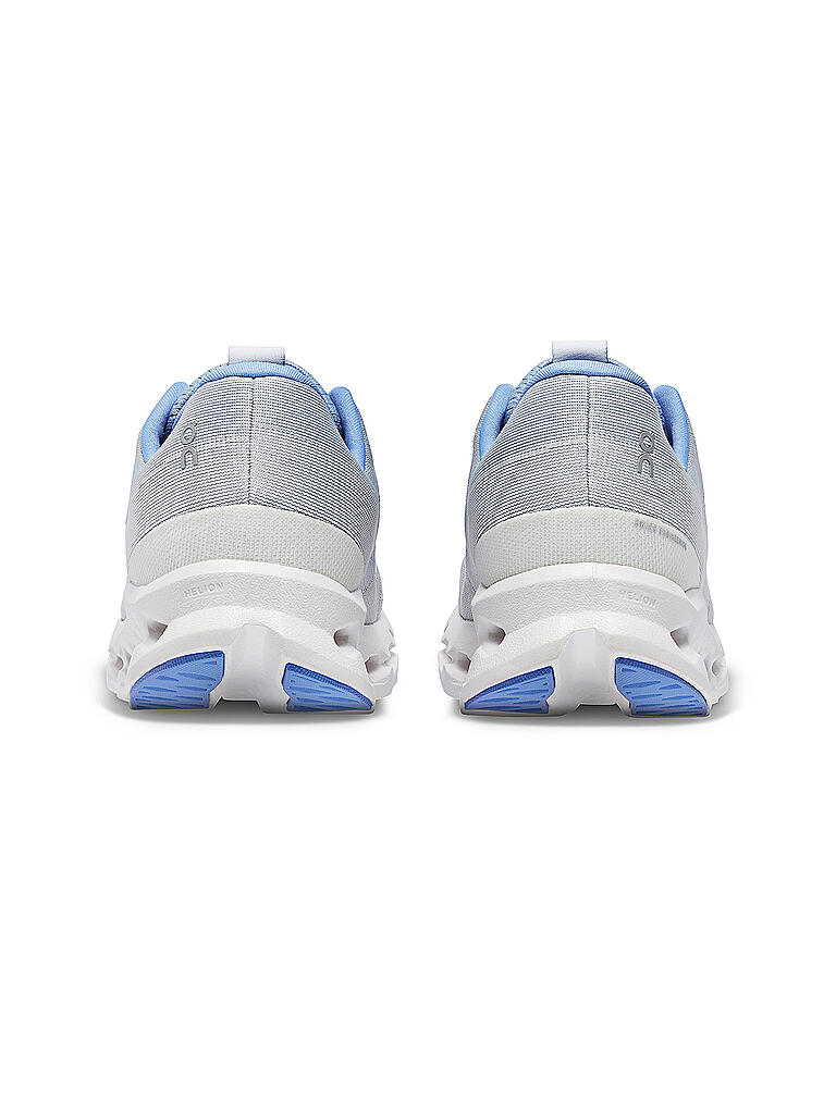 ON | Damen Laufschuhe Cloudsurfer HEATHER WHITE | blau