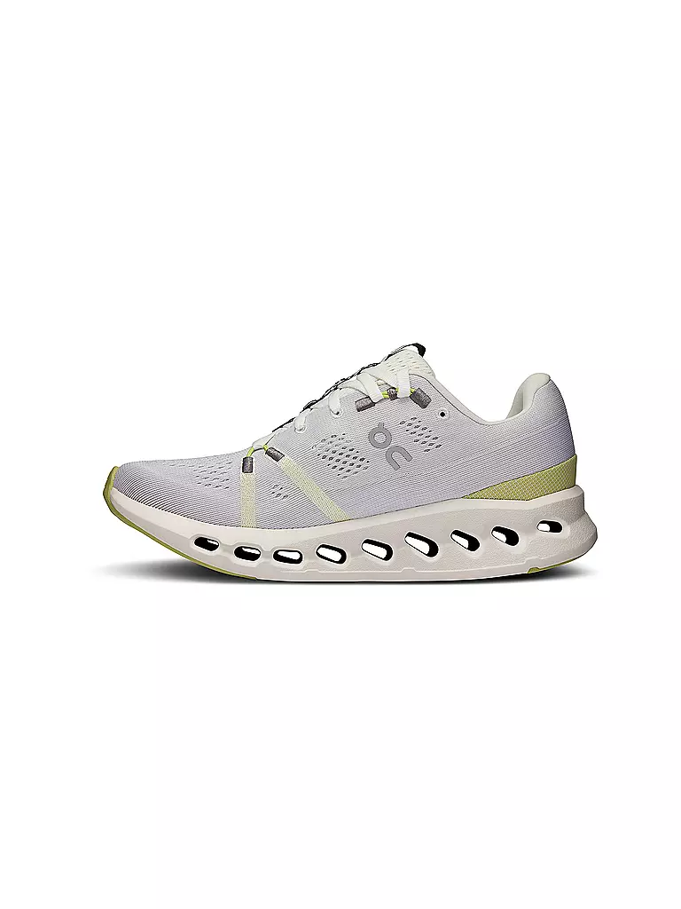 ON | Damen Laufschuhe Cloudsurfer WHITE SAND | weiss