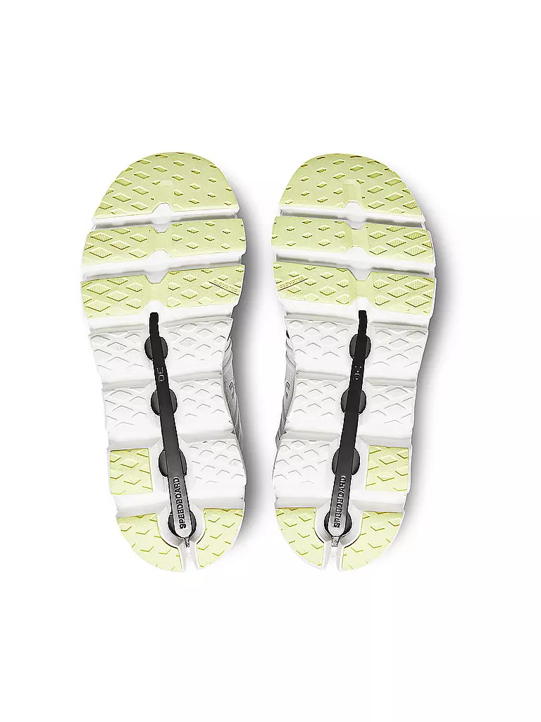 ON | Damen Laufschuhe Cloudswift 3 NIMBUS HAY | weiss