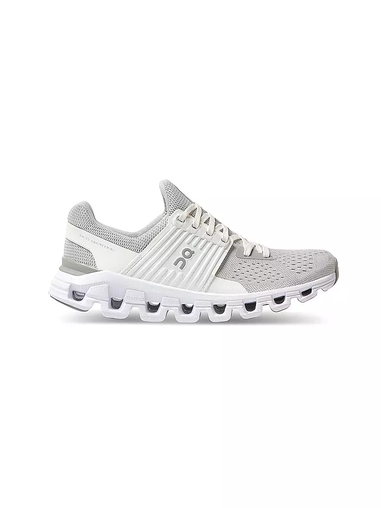 ON | Damen Laufschuhe Cloudswift GLACIER WHITE | grau