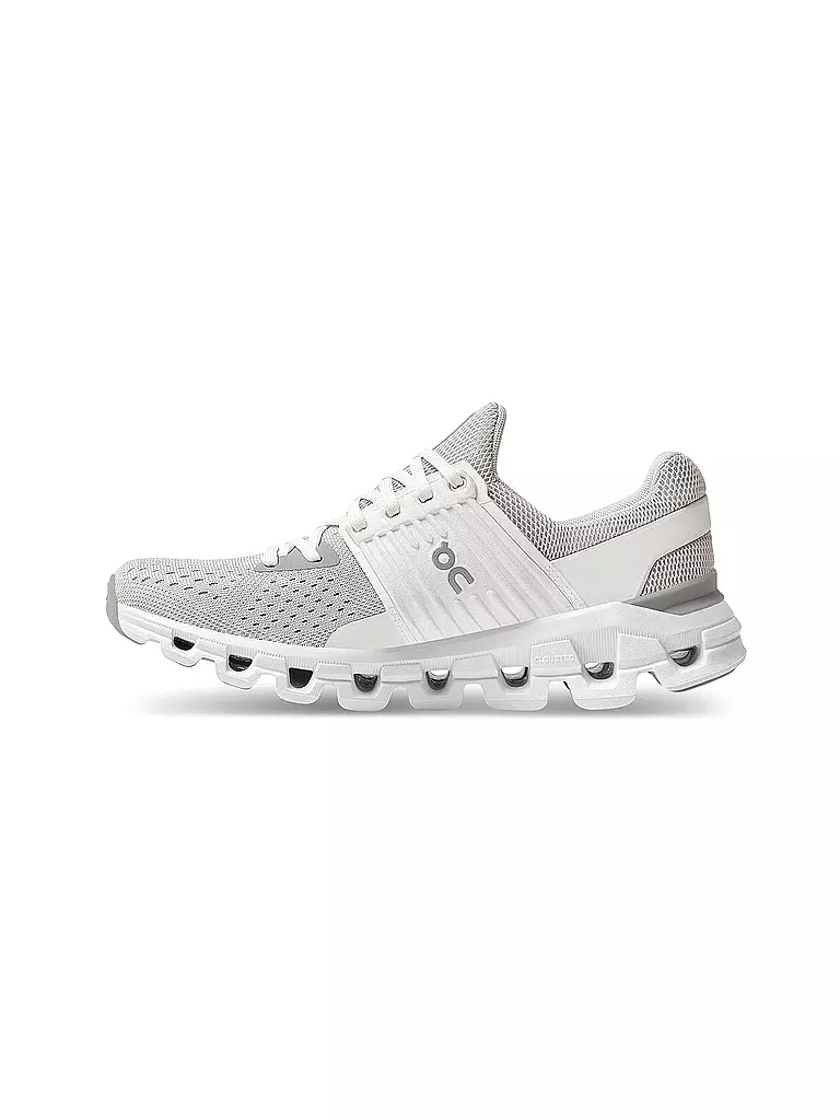 ON | Damen Laufschuhe Cloudswift GLACIER WHITE | grau