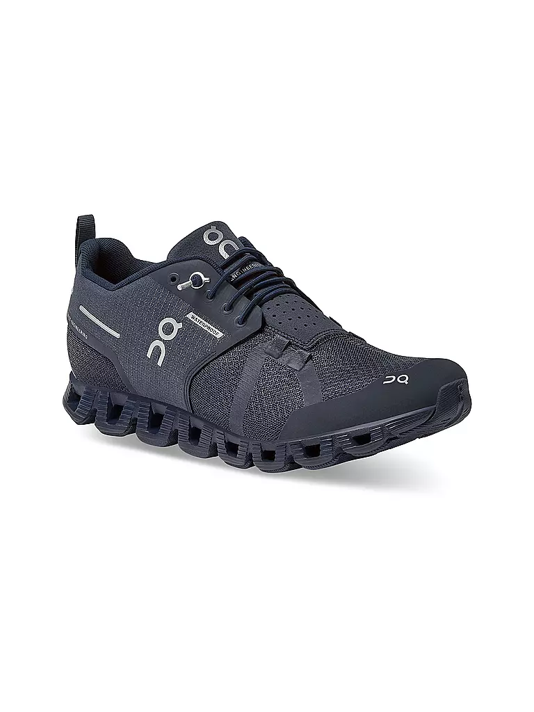 ON | Damen Laufschuhe The Cloud Waterproof NAVY | blau