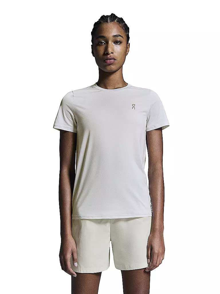 ON | Damen Laufshirt Core-T | beige