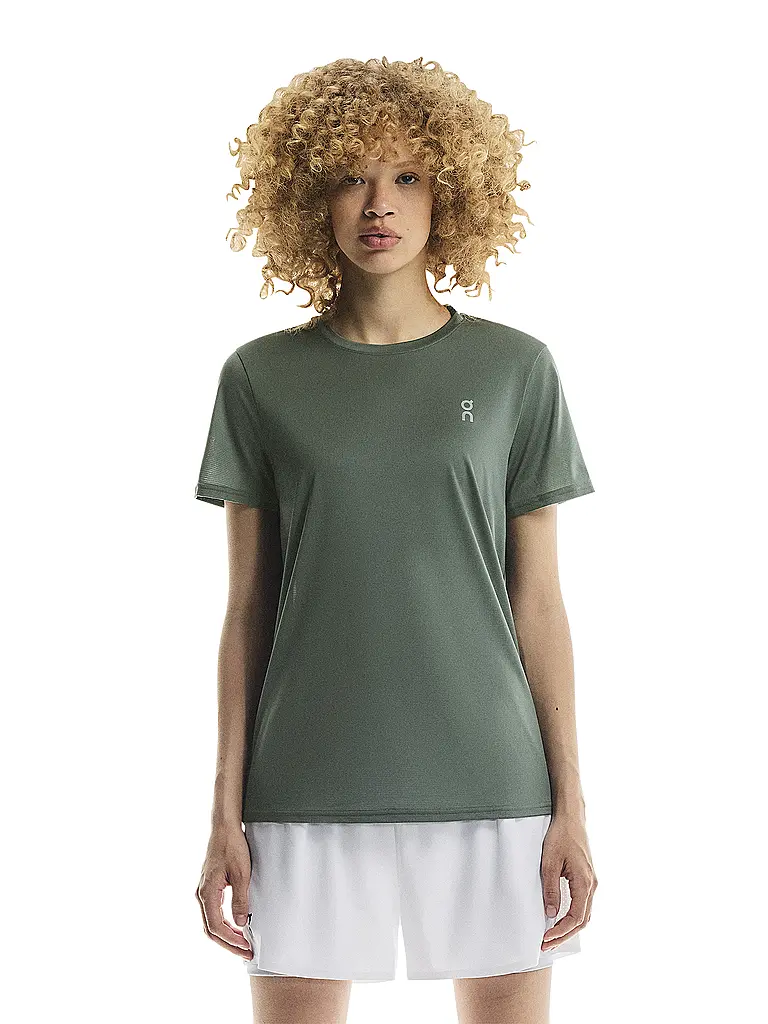 ON | Damen Laufshirt Core-T | olive