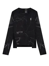 ON | Damen Laufshirt Performance Long-T Lumos | schwarz
