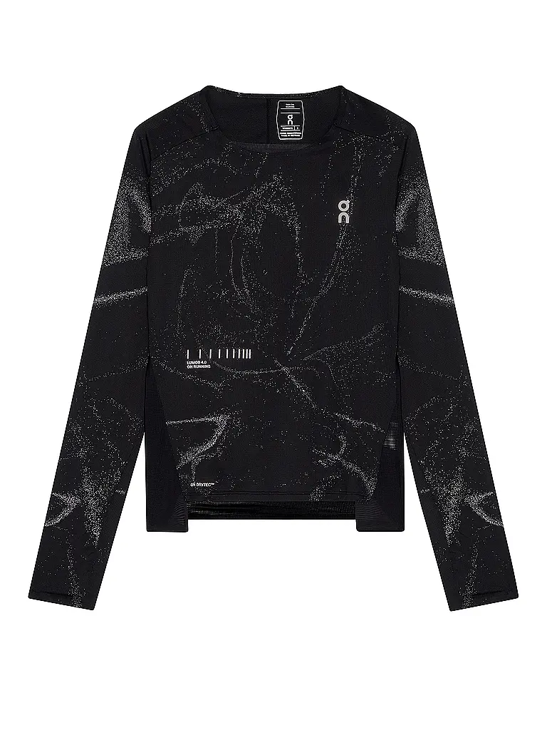 ON | Damen Laufshirt Performance Long-T Lumos | schwarz
