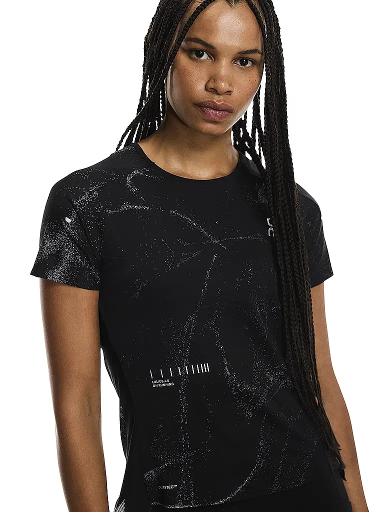ON | Damen Laufshirt Performance-T Lumos | schwarz