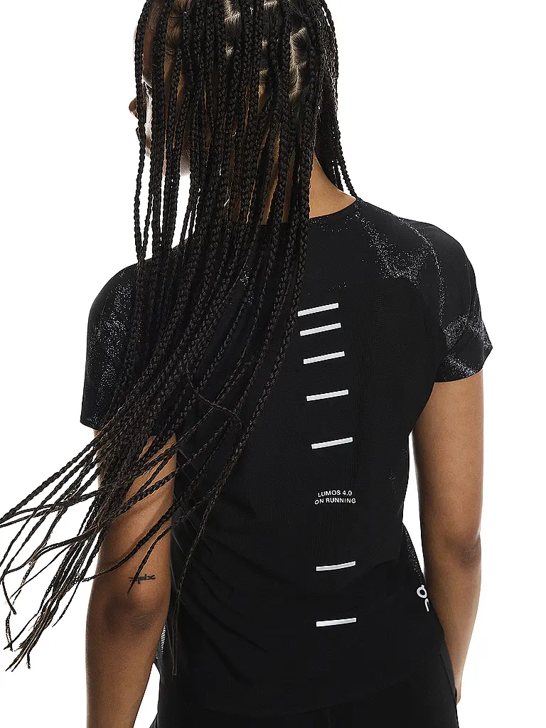 ON | Damen Laufshirt Performance-T Lumos | schwarz