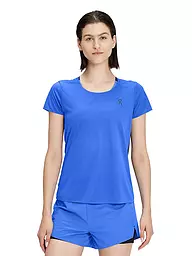 ON | Damen Laufshirt Performance-T | blau