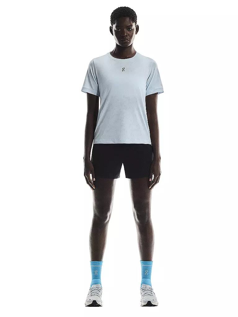 ON | Damen Laufshirt Trail-T | hellblau