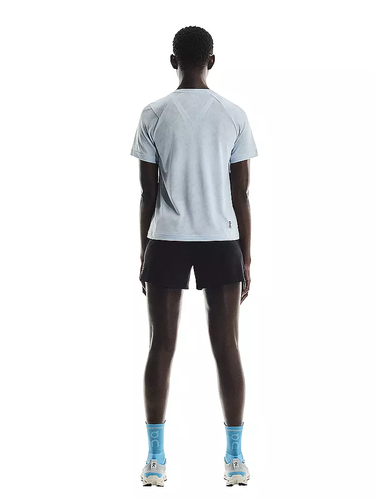 ON | Damen Laufshirt Trail-T | hellblau