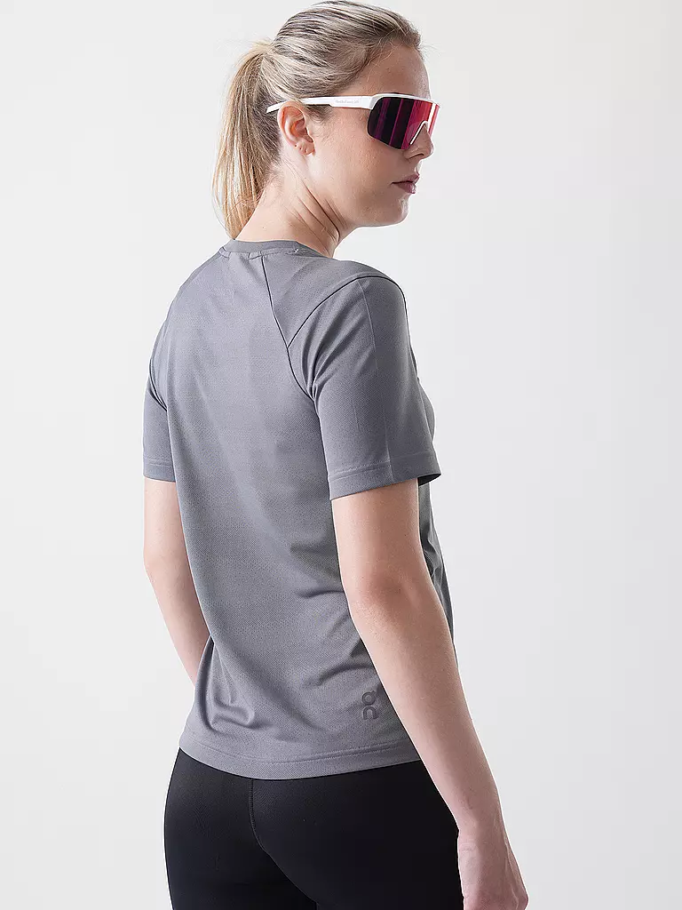ON | Damen Laufshirt Trail-T | grau