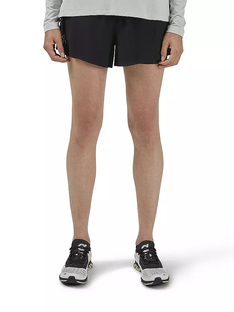 ON | Damen Laufshort Running | schwarz