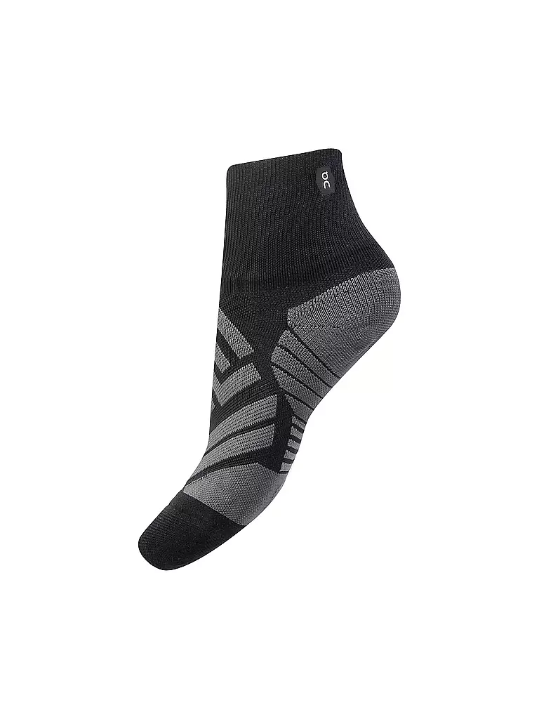 ON | Damen Laufsocken Mid | schwarz